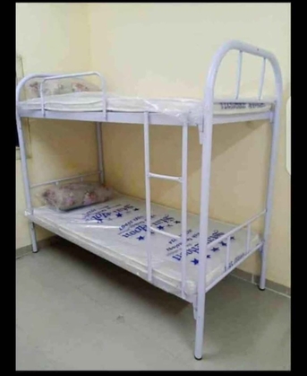 Riyadh, Household Items, SAR 11,  Stylish Double Steel Bed For Sale