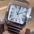 AED 22000,  Cartier Santos Automatic &ndash; Timeless Icon In Steel
