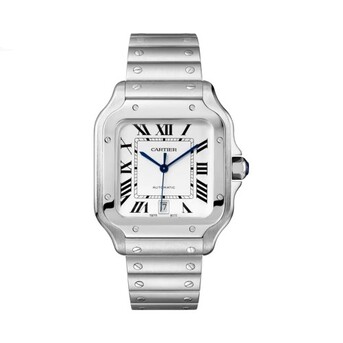 Sharjah, Watches, AED 22000,  Cartier Santos Automatic &ndash; Timeless Icon In Steel