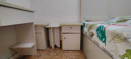 Al Maathar, Furniture, SAR 75,  Bedside Tables With Matching Stool &ndash; Pickup Only