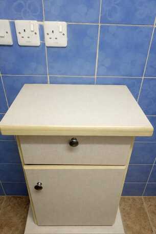 Al Maathar, Furniture, SAR 75,  Bedside Tables With Matching Stool &ndash; Pickup Only