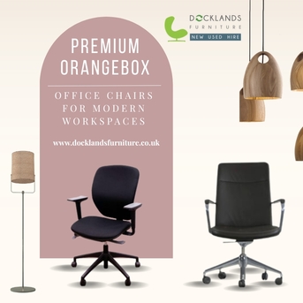 London, Furniture, Premium Orangebox Office Chairs For Modern Workspaces
