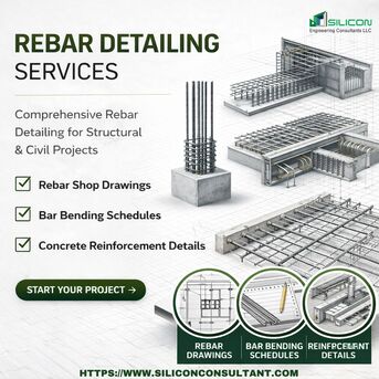 Chicago, Construction, Reliable Rebar Detailing Services Chicago For Accurate Rebar Placement, USA