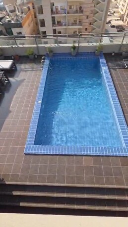 Salmiya, Apartments, Flats, Houses & Villas, KWD 500/month,  Furnished,  2 BR,  Furnished Apartment For Rent In Salmiya, Two Bedrooms With A Swimming Pool.