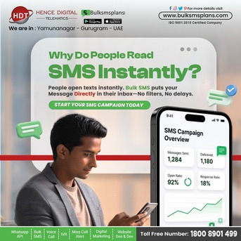 Gurgaon, Marketing, Boost Customer Engagement Instantly With Bulk SMS Marketing