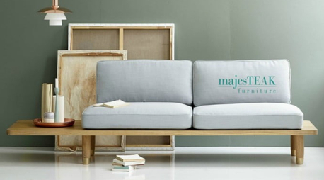 Kuala Lumpur, Furniture, MYR 3200,  Teak Low Daybed -Plank Design