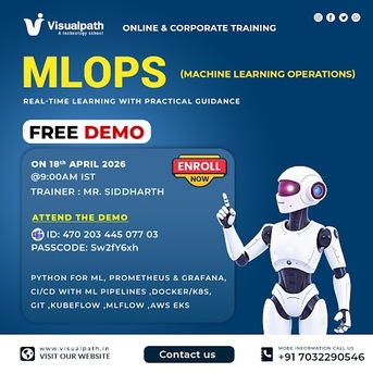 Hyderabad, Lessons Offered, Attend MLOps Free Demo April 18 &ndash; Enroll Today Now
