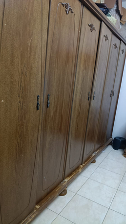 Al Murabba, Furniture, SAR 350,  Wooden Bedroom Set Bed Wardrobe Dressing Table