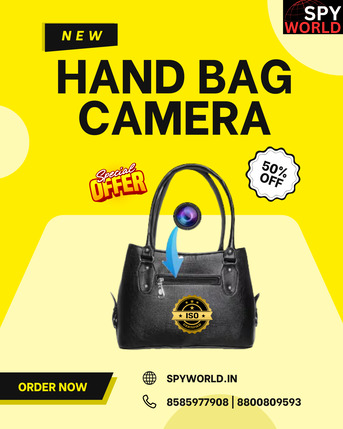 New Delhi, Electronics, INR 4999,  Hand Bag Spy Camera Dealer In Lukhnow &ndash; Best Offers 2026 At Spy World