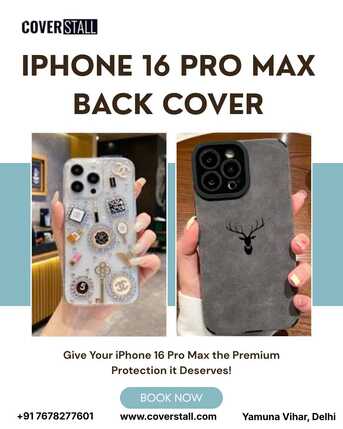 New Delhi, Business, IPhone 16 Pro Max Back Cover | Coverstall