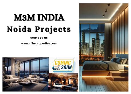 Noida, Real Estate For Sale, INR 10000000,  2 BR,  1234 Sq. Feet,  Luxury Living Options Across M3M Projects In Noida