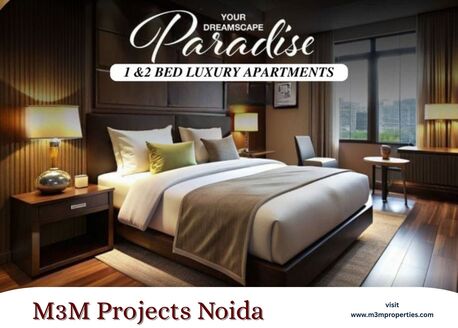 Noida, Real Estate For Sale, INR 10000000,  2 BR,  1234 Sq. Feet,  Luxury Living Options Across M3M Projects In Noida
