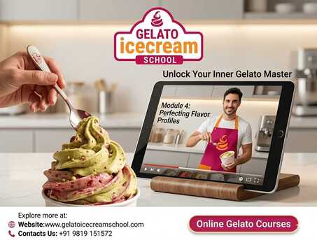 Mumbai, Business, Learn Gelato Making Online | Professional Ice Cream Courses By Gelato Ice Cream School