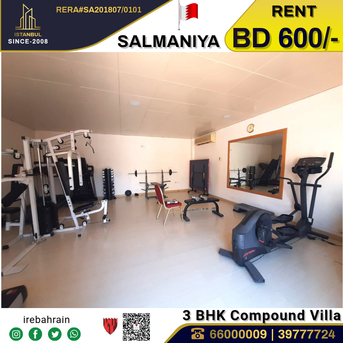 Salmaniya, Villas, BHD 600,  Compound Villa For Rent In Salmaniya