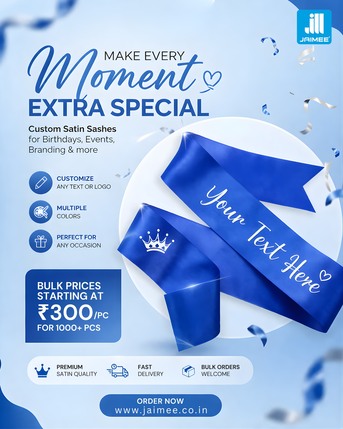 New Delhi, Appliances, INR 1500,  Looking For The Perfect Custom Sash In Delhi? Jaimee Has You Covered For Every Occasion!