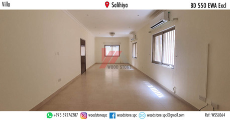 Manama, Villas, BHD 550,  200 Sq. Meter,  Semi-furnished 3 Bedroom Villa, Salihiya - BD 550 Excl WSSL064