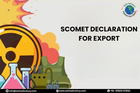 Noida, Legal, Secure Your SCOMET Declaration For Export | Exim Advisory