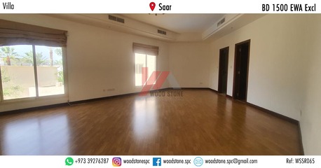 Saar, Villas, BHD 1500,  350 Sq. Meter,  Semi-furnished 4 Bedroom Villa, Saar - BD 1500 Excl WSSR065