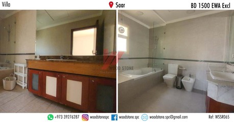Saar, Villas, BHD 1500,  350 Sq. Meter,  Semi-furnished 4 Bedroom Villa, Saar - BD 1500 Excl WSSR065