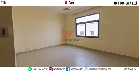 Saar, Villas, BHD 1000,  350 Sq. Meter,  Semi-furnished 5 Bedroom Villa, Saar - BD 1000 Excl WSSR067
