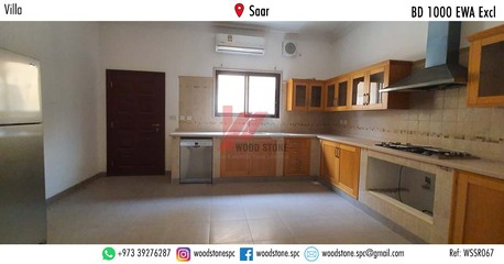 Saar, Villas, BHD 1000,  350 Sq. Meter,  Semi-furnished 5 Bedroom Villa, Saar - BD 1000 Excl WSSR067