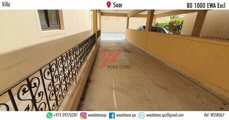 Saar, Villas, BHD 1000,  350 Sq. Meter,  Semi-furnished 5 Bedroom Villa, Saar - BD 1000 Excl WSSR067