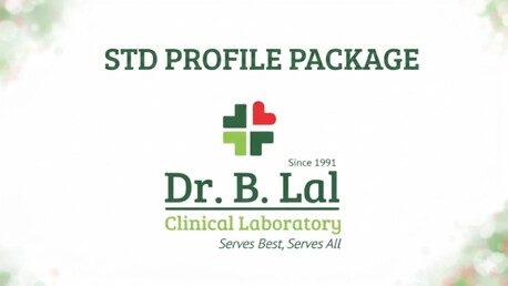 Jaipur, Health & Beauty Items, INR 2970,  STD Profile Package | Secure Reporting | B Lal Lab