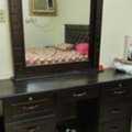SAR 1000,  King Size Complete Bed Set With Side Tables,6 Door Wardrobe