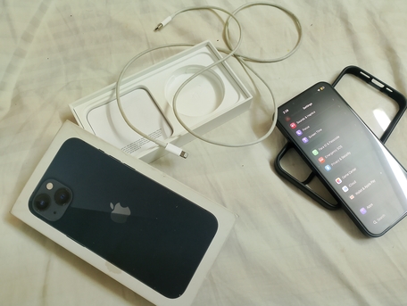 Olaya, Mobile Phones, SAR 1550,  IPhone 13 128GB | 96% Battery | Under Warranty | Full Box