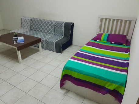 Jubail, Rooms for Rent, SAR 1300/month,  Furnished,  One Single Fully Furnished Room (Opposite Bismillah Restaurant Branch 6).