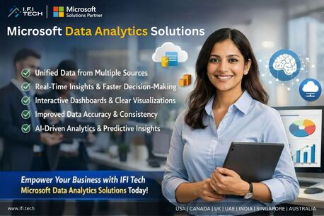 New York, Software Development, Microsoft Data Analytics Services For Business Growth | IFI Tech