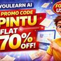 YouLearn AI Promo Code PINTU &ndash; Get Flat 70% OFF On All Plans