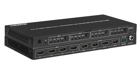 Los Angeles, Electronics, 4K 4&times;4 Seamless Matrix & Video Wall Processor | KanexPro