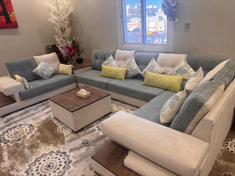 Salamah, Furniture, SAR 2300,  Elegant Premium Majlis Sofa Set For Sale &ndash; SAR 2,300 (Non-Negotiable)