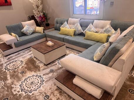 Salamah, Furniture, SAR 2300,  Elegant Premium Majlis Sofa Set For Sale &ndash; SAR 2,300 (Non-Negotiable)