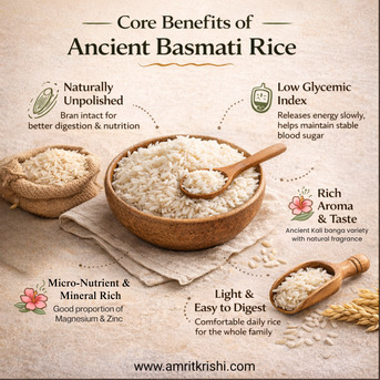 New Delhi, Food, Premium Kali Banga Basmati Rice Available Online