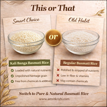 New Delhi, Food, Premium Kali Banga Basmati Rice Available Online