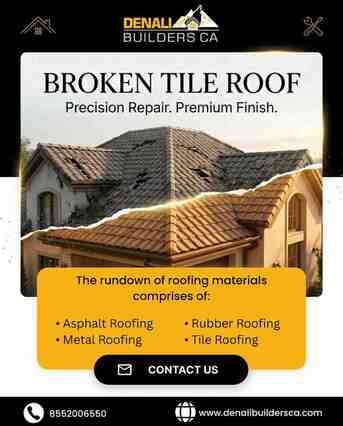 Los Angeles, Creative, Broken Tile Roof Repair Services &ndash; Fast & Affordable