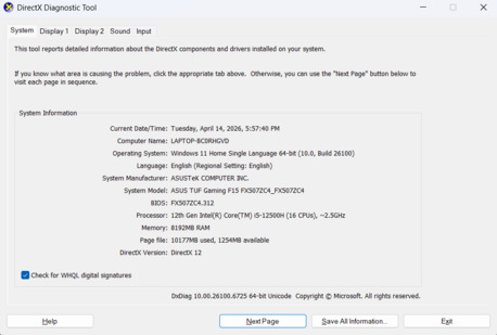 Riyadh, Tablet Computers, SAR 2200,  For Sale: ASUS TUF F15 Gaming Laptop &ndash; 12th Gen | RTX Graphics | Excellent Condition