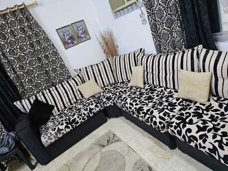 Al Aziziyah, Furniture, SAR 300,  7-seater Sofa Set