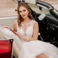 USD 347,  Delicate Companions Bridal Jewelry Package &ndash; Pearl Necklace, Earrings & Bracelet Set