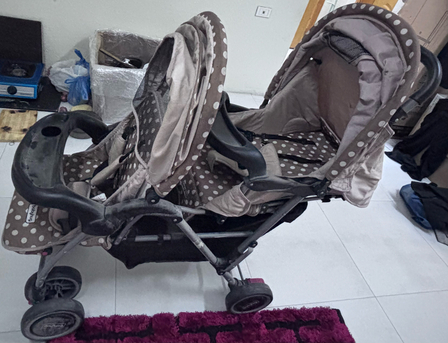Jubail, Baby & Kid Stuff, SAR 50,  Twin Baby Stroller
