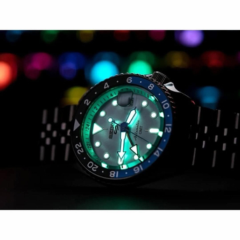 Riyadh, Watches, SAR 1300,  Seiko 5 Sports GMT Ice Blue Limited Edition