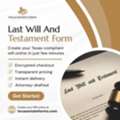 Last Will And Testament Form Texas