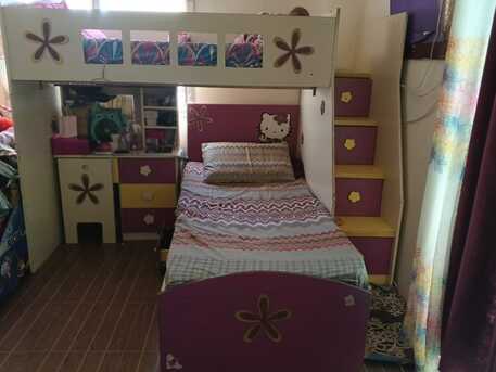 Khobar, Furniture, SAR 500,  Kid Buker Bed With Cupboard