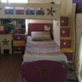 SAR 500,  Kid Buker Bed With Cupboard