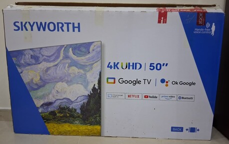 Jeddah, Electronics, SAR 900,  SKYWORTH 50&rdquo; 4K UHD TV + TV TABLE ????