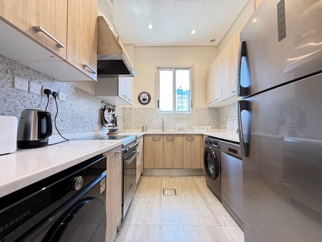 Salmiya, Apartments, Flats, Houses & Villas, KWD 550/month,  Furnished,  2 BR,  Salmiya &ndash; Furnished, Two Bedroom Apartment W/pool