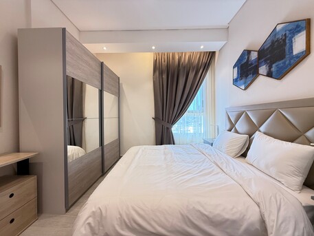 Salmiya, Apartments, Flats, Houses & Villas, KWD 550/month,  Furnished,  2 BR,  Salmiya &ndash; Furnished, Two Bedroom Apartment W/pool