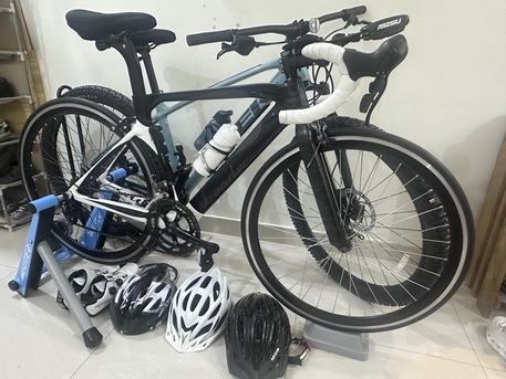 Dhahrat Laban, Bicycles, SAR 5500,  Trek Marlin 6 Mountain Bike And Leader Carbon Fiber Road Bike